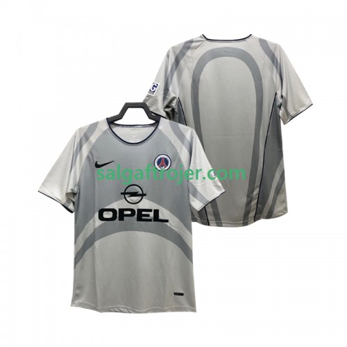 Paris Saint-Germain PSG 2001 Fodboldtrøjer Retro Udebanesæt 2002 Kort ærmer Paris Saint-Germain PSG 2001 Fodboldtrøjer Retro Udebanesæt 2002 Kort ærmer